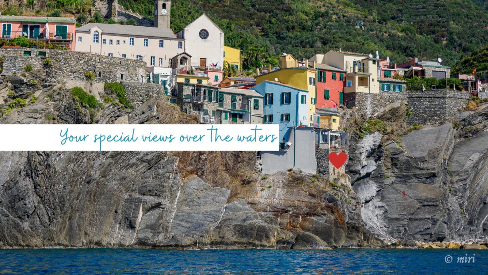 Unda De Ma Sea View Terrace Apartment Vernazza Luaran gambar