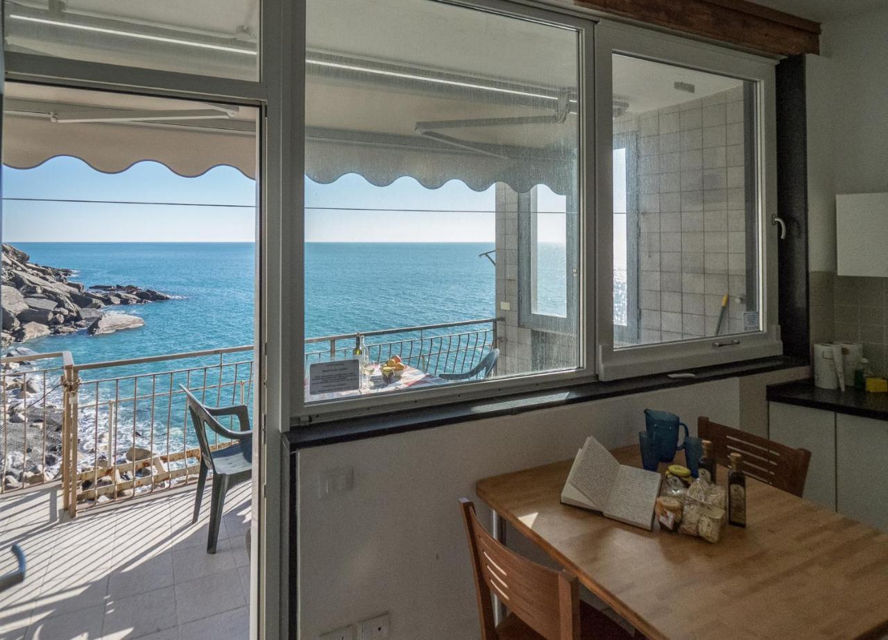 Unda De Ma Sea View Terrace Apartment Vernazza Luaran gambar